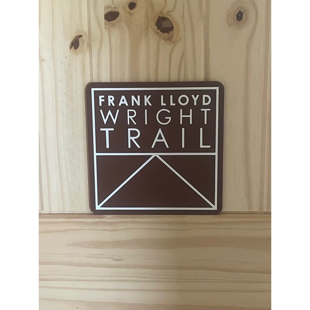 Wisconsin Frank Lloyd Wright Trail Sign